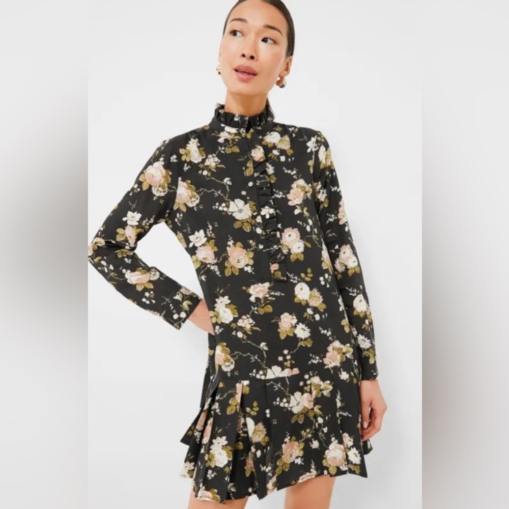 Tuckernuck Black Floral Dress